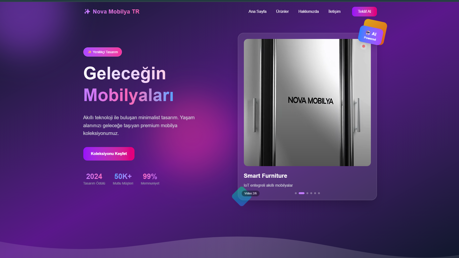 Nova Mobilya TR - Mobilya E-Ticaret Sitesi